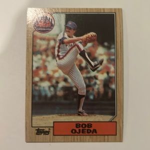 1987 Topps Bob Ojeda #746